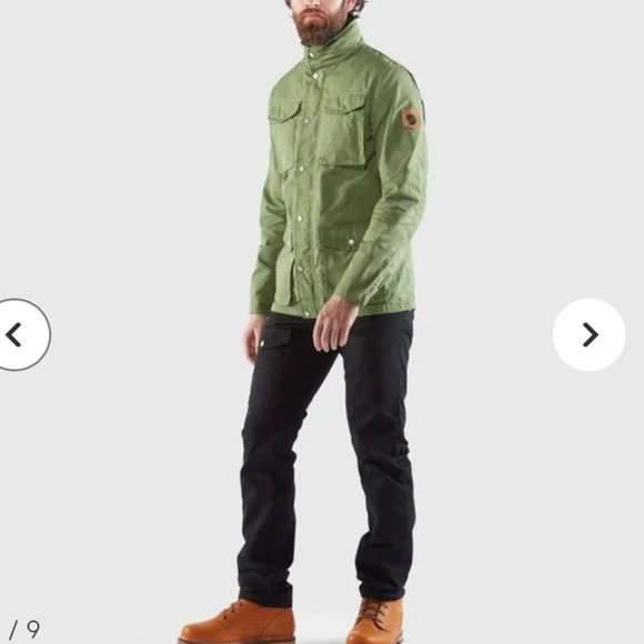 Fjallraven, Raven Jacket, Olive Green, Size XL - Picture 7 of 9